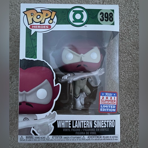 White Lantern Sinestro Funko Pop - Picture 1 of 4